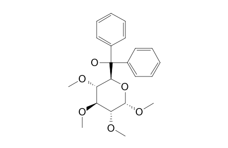 METHYL-2,3,4-TRI-O-METHYL-6,6-DI-C-PHENYL-ALPHA-D-GLUCOPYRANOSIDE