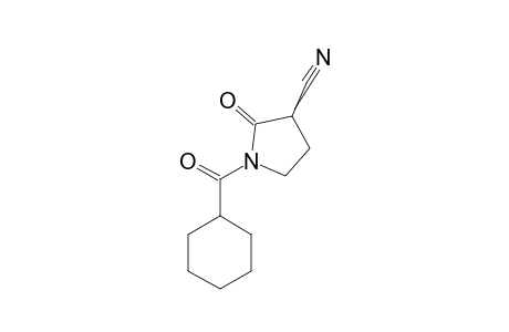 1-CYCLOHEXYLCARBONYL-2-OXO-3-PYRROLIDINE-CARBONITRILE