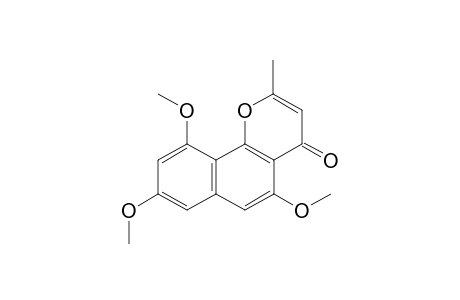 5,8,10-trimethoxy-2-methyl-4H-naphtho[1,2-b]pyran-4-one