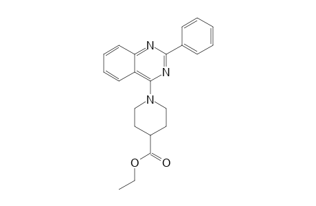 ethyl 1-[2-(Phenyl)quinqzol-4-yl]-piperidinyl-4-carboxylate