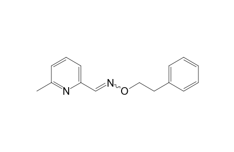 6-methyl-2-pyridinecarboxaldehyde, O-phenethyloxime