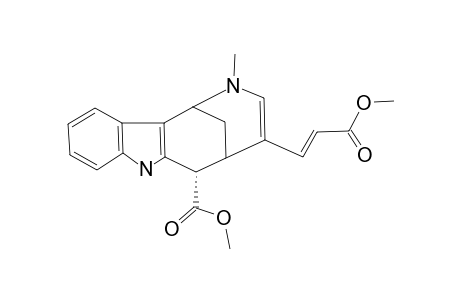 METHYL-(1RS,5RS,6SR)-6-(METHOXYCARBONYL)-2-METHYL-1,2,5,6-TETRAHYDRO-1,5-METHANOAZOCINO-[4,3-B]-INDOLE-4-(E)-ACRYLATE