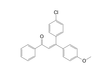 (Z)-3-(4-chlorophenyl)-3-(4-methoxyphenyl)-1-phenyl-2-propen-1-one
