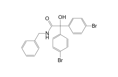 N-benzyl-2,2-bis(4-bromophenyl)-2-hydroxyacetamide
