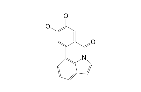 HIPPACINE;4,5-ETHENO-9,10-DIHYDROXY-7-PHENANTHRIDONE