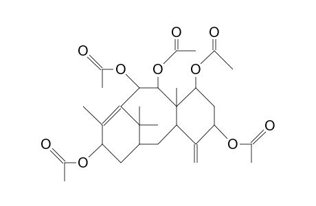 5a,7b,9a,10b,13a-Pentaacetoxy-4(20),11-taxadiene