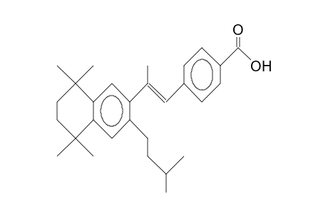 1-(4-Carboxy-phenyl)-trans-2-(1,1,4,4-tetramethyl-6-isopentyl-tetralinyl-7)-propene