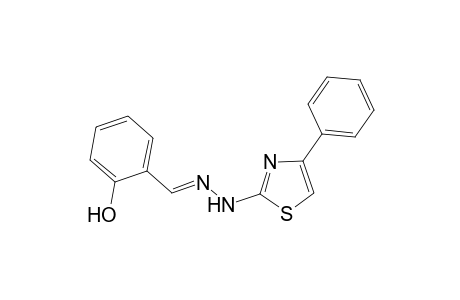 2-(2-(2-Hydroxybenzylidene)hydrazinyl)-4-phenylthiazole