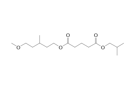 Glutaric acid, isobutyl 5-methoxy-3-methylpentyl ester