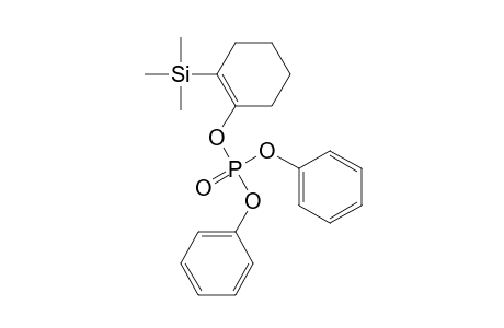 2-(trimethylsilyl)cyclohexenyl diphenyl phosphate