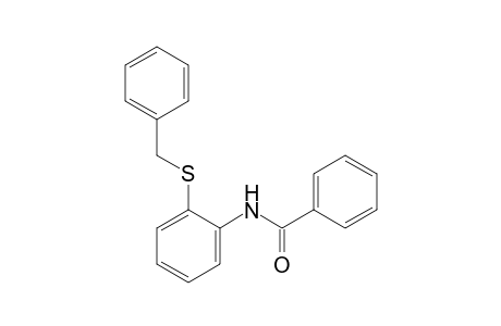 N-(2-(benzylthio)phenyl)benzamide