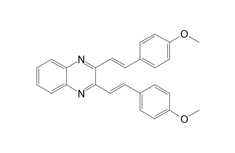 2,3-Bis(4-methoxystyryl)quinoxaline