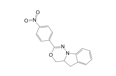 2-(4-NITROPHENYL)-4A,5-DIHYDRO-4H-[1,3,4]-OXADIAZINO-[4,5-A]-INDOLE