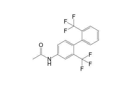 N-[3-(trifluoromethyl)-4-[2-(trifluoromethyl)phenyl]phenyl]acetamide