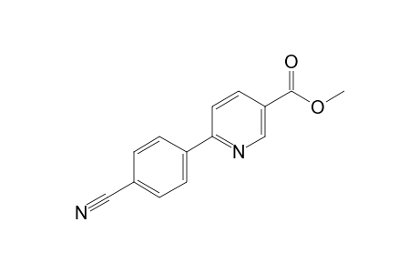 Methyl 2-(4-Cyanophenyl)pyridine-5-carboxylate