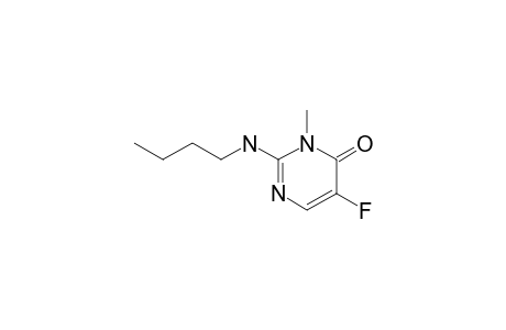 2-BUTYLAMINO-5-FLUORO-3-METHYLPYRIMIDIN-4-(3-H)-ONE