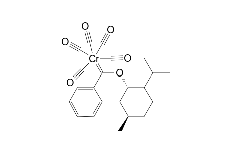 Pentacarbonyl[(1R/S,2S/R,5S)-(-/+)-Menthyloxybenzylidene]chromium(0)