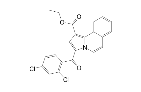 ETHYL-3-(2,4-DICHLOROBENZOYL)-PYRROLO-[2,1-A]-ISOQUINOLINE-1-CARBOXYLATE