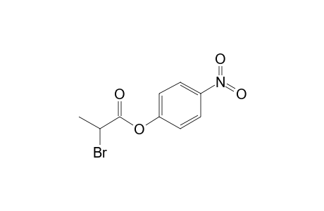 2-Bromopropionic acid, 4-nitrophenyl ester