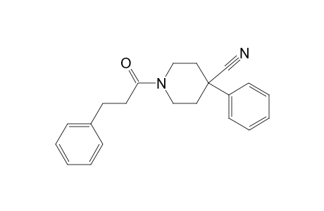 1-(4-Cyano-4-phenylpiperidin-1-yl)-3-phenyl-1-propanone