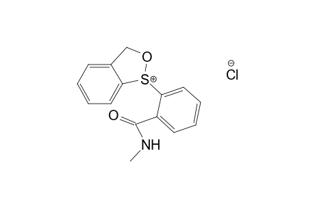 1-(2-Methylcarbamoyl-phenyl)-3H-benzo[c][1,2]oxathiol-1-ium chloride