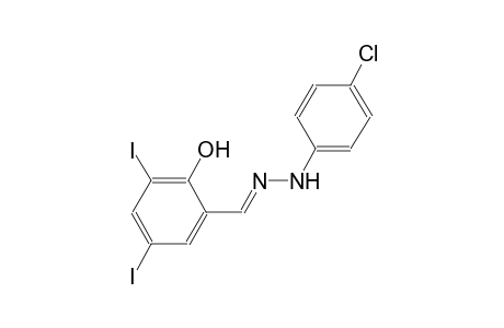 2-hydroxy-3,5-diiodobenzaldehyde (4-chlorophenyl)hydrazone