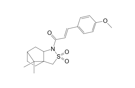 1,4,5,6,7,7a-Hexahydro-1-[3'-(4''-methoxyphenyl)-1'-oxoprop-2'-enyl]-8,8-dimethyl-3H-3a,6-methano2.1]benzisothiazole]-2,2-dioxide