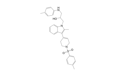 1H-indole-1-ethanol, 2-methyl-alpha-[[(4-methylphenyl)amino]methyl]-3-[1,2,3,6-tetrahydro-1-[(4-methylphenyl)sulfonyl]-4-