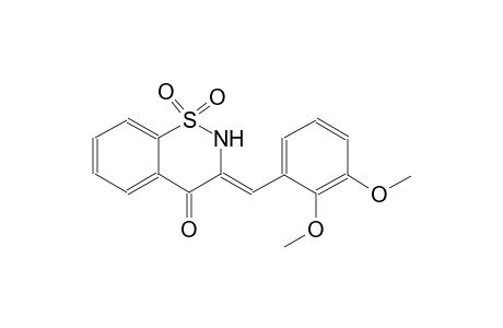 4H-1,2-benzothiazin-4-one, 3-[(2,3-dimethoxyphenyl)methylene]-2,3-dihydro-, 1,1-dioxide, (3Z)-