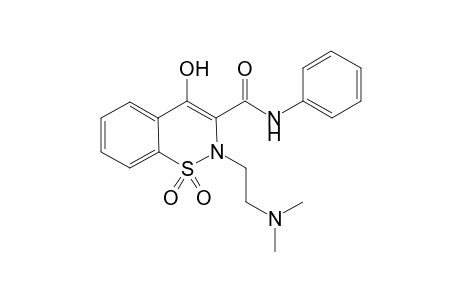 2-[2'-(N,N-Dimethylamino)ethyl]-4-hydroxy-1,2-benzothiazine-3-(N-phenyl)carboxamide - 1,1-dioxide