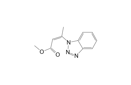 2-Butenoic acid, 3-(1H-benzotriazol-1-yl)-, methyl ester, (Z)-