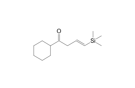 (E)-1-cyclohexyl-4-trimethylsilyl-3-buten-1-one