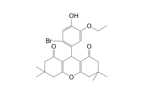 1H-xanthene-1,8(2H)-dione, 9-(2-bromo-5-ethoxy-4-hydroxyphenyl)-3,4,5,6,7,9-hexahydro-3,3,6,6-tetramethyl-