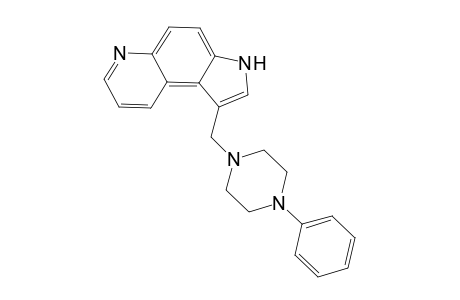 1 -(4 -Phenyl-piperazin-1 -ylmethyl) -3H-pyrrolo-[3,2 -f]quinoline