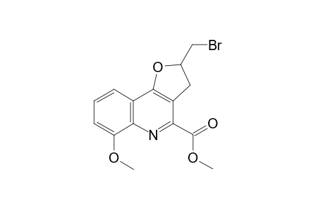 Methyl 2-(bromomethyl)-6-methoxy-2,3-dihydrofuro[3,2-c]quinoline-4-carboxylate