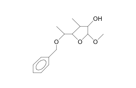 4-(2-Benzyloxyethyl)-1-methoxy-3-methyl-tetrahydrofuran-2-ol, diastereomer A