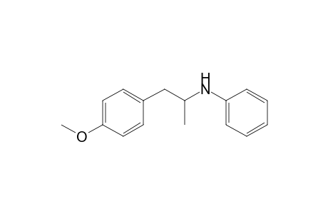 N-[1-(4-methoxyphenyl)propan-2-yl]aniline