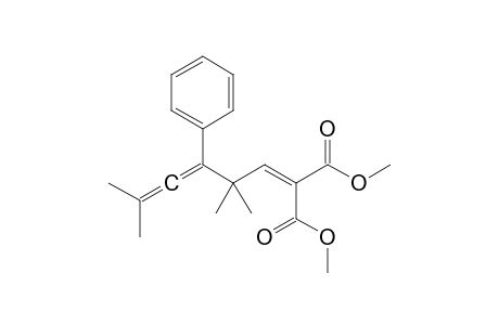 1,1-Bismethoxycarbonyl-3,3,6-trimethyl-4-phenyl-1,4,5-heptatriene