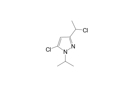 5-chloro-3-(1-chloroethyl)-1-(1-methylethyl)-1H-pyrazole