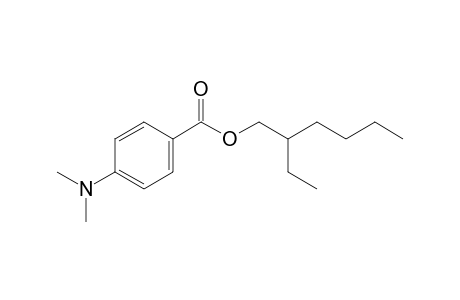 p-(dimethylamino)benzoic acid, 2-ethylhexyl ester