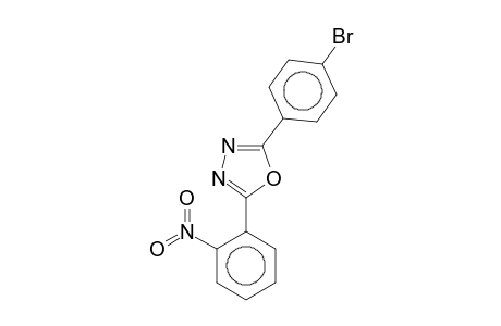 2-(4-Bromophenyl)-5-(2-nitrophenyl)-1,3,4-oxadiazole