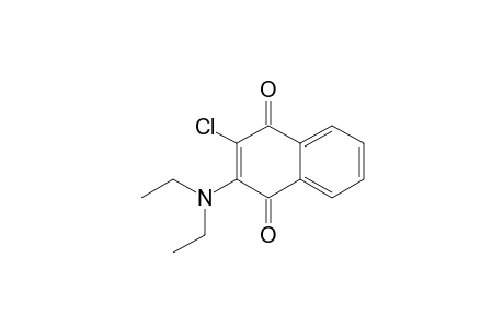 1,4-Naphthalenedione, 2-chloro-3-(diethylamino)-