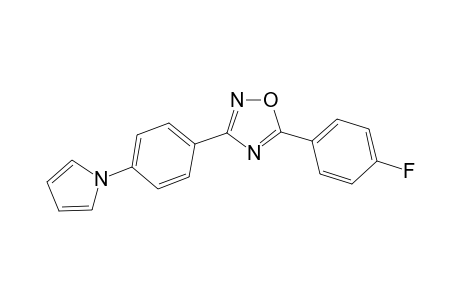 5-(4-Fluorophenyl)-3-[4-(1H-pyrrol-1-yl)phenyl]-1,2,4-oxadiazole