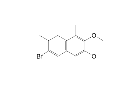 3-BrOMO-1,2-DIHYDRO-6,7-DIMETHOXY-2,8-DIMETHYL-NAPHTHALENE