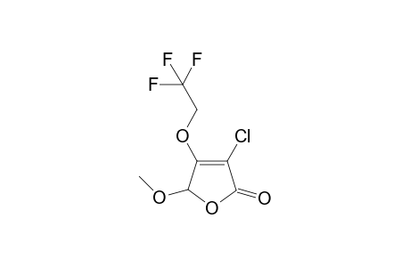 3-Chloro-5-methoxy-4-(2,2,2-trifluoroethoxy)furan-2(5H)-one