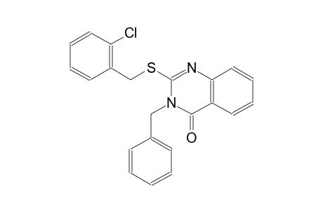 4(3H)-quinazolinone, 2-[[(2-chlorophenyl)methyl]thio]-3-(phenylmethyl)-