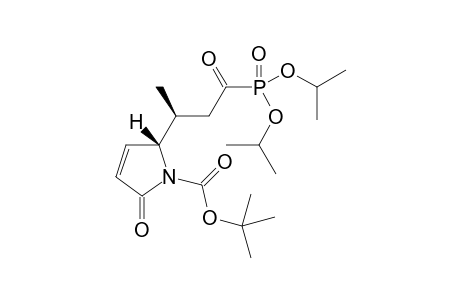 tert-Butyl (S)-2-[(S)-4-(diisopropoxyphosphoryl)-4-oxobutan-2-yl]-5-oxo-2,5-dihydro-1H-pyrrole-1-carboxylate