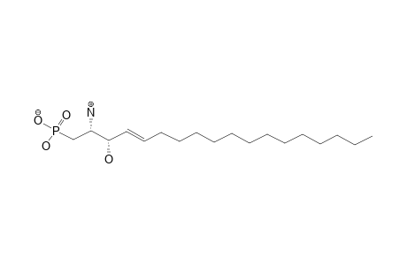 (2R,3S,4E)-(2-AMINO-3-HYDROXYOCTADEC-4-EN-1-YL)-PHOSPHONIC-ACID