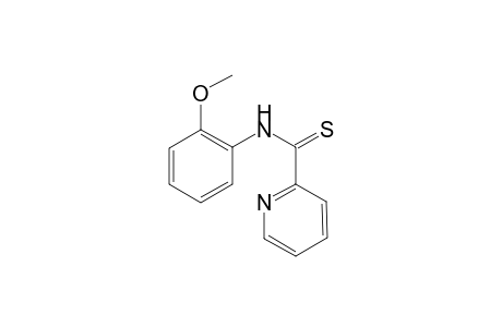 N-(2-methoxyphenyl)-2-pyridinecarbothioamide