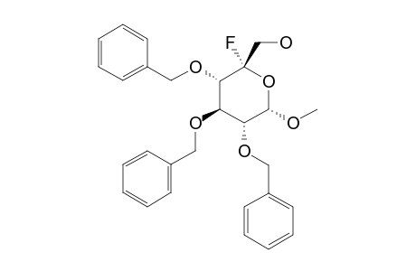 METHYL-2,3,4-TRI-O-BENZYL-5-FLUORO-ALPHA-D-GLUCOPYRANOSIDE